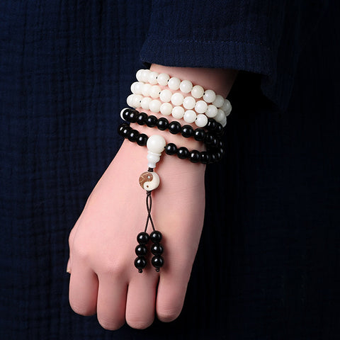 Yin Yang Tai Chi Long Bracelet