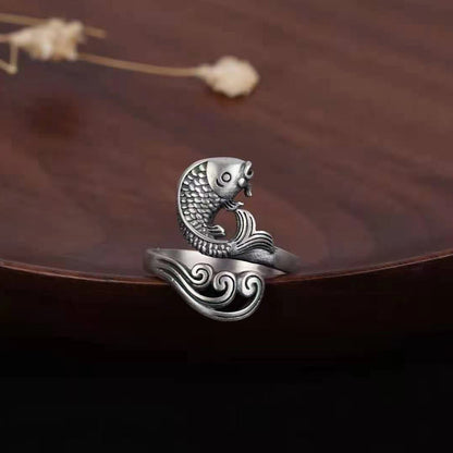 Metal Koi Ring