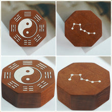 Charger l&#39;image dans la galerie, Date wood Yin Yang Bagua Bracelet
