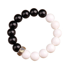 Load image into Gallery viewer, Nine-character Mantra Yin Yang Tai Chi Hunyuan Bead Bracelet
