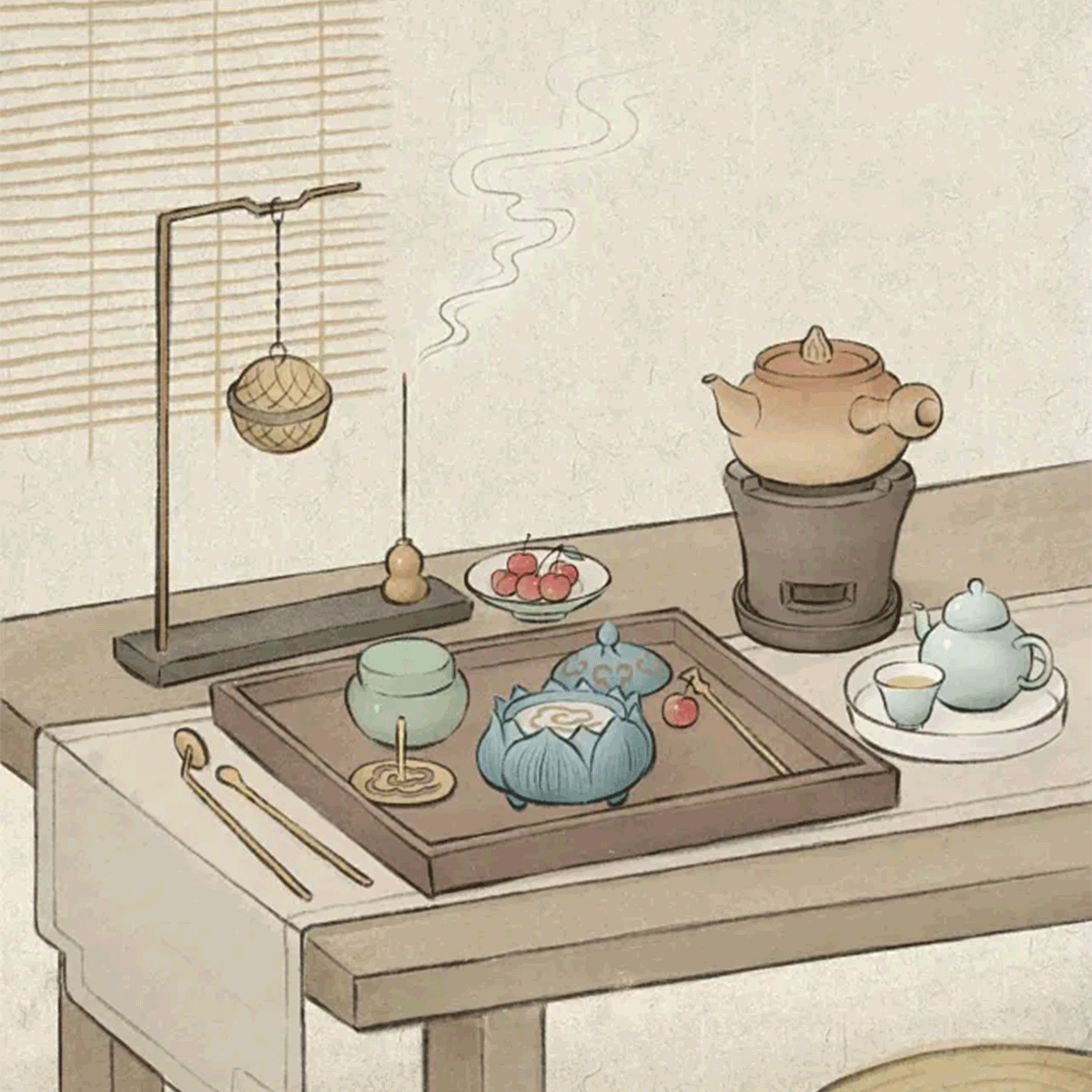 Ancient people burned incense