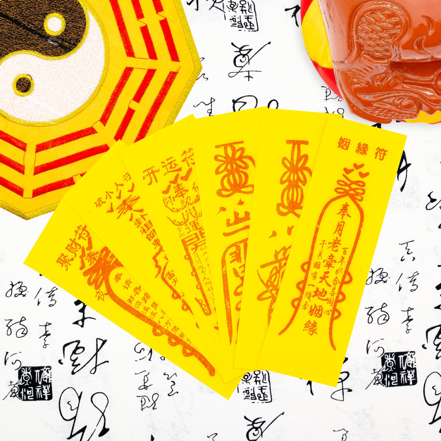 Chinese taoist talisman amulet paper