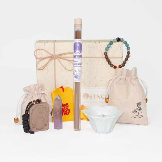 Lavender incense gift box