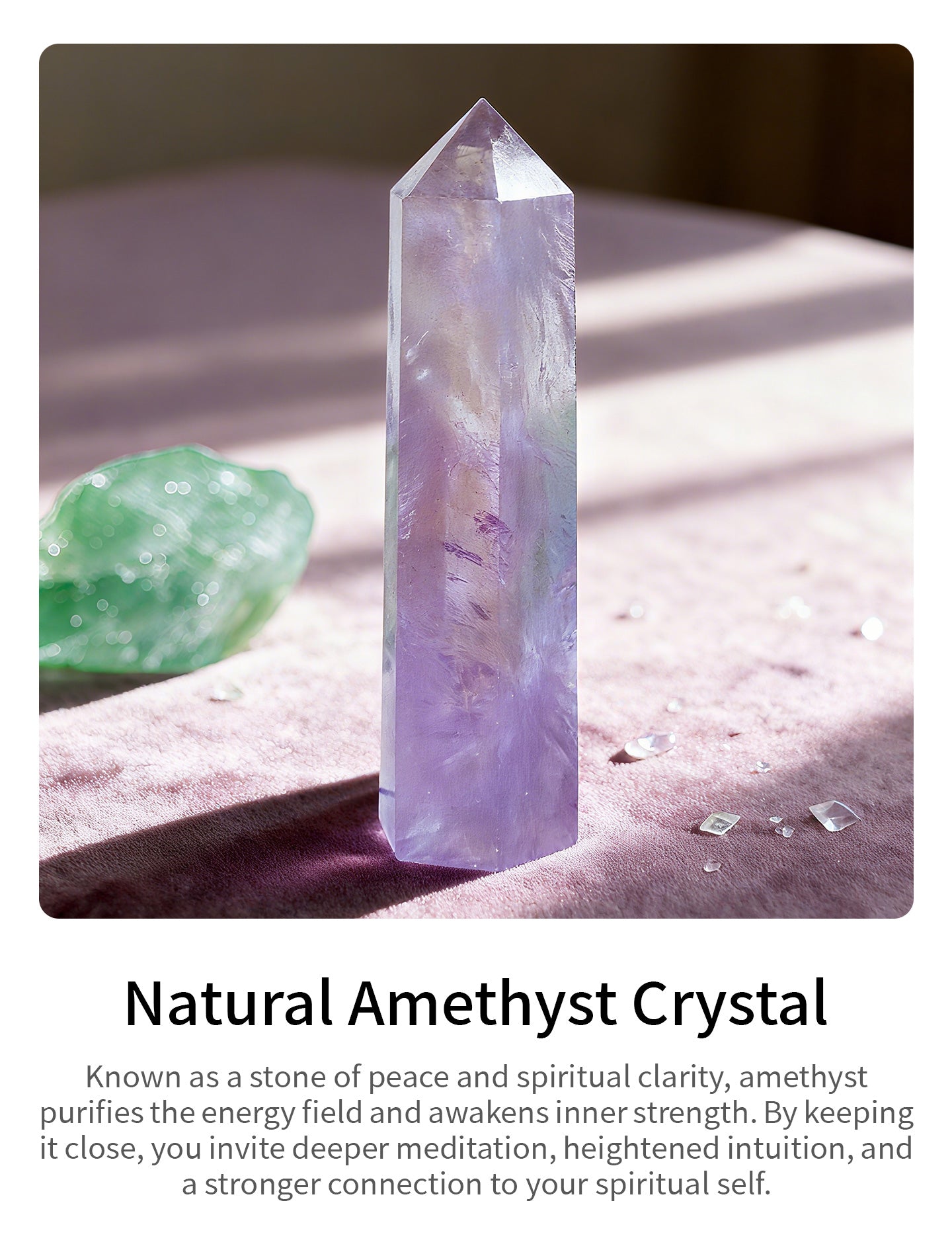 Natural Amethyst Crystal