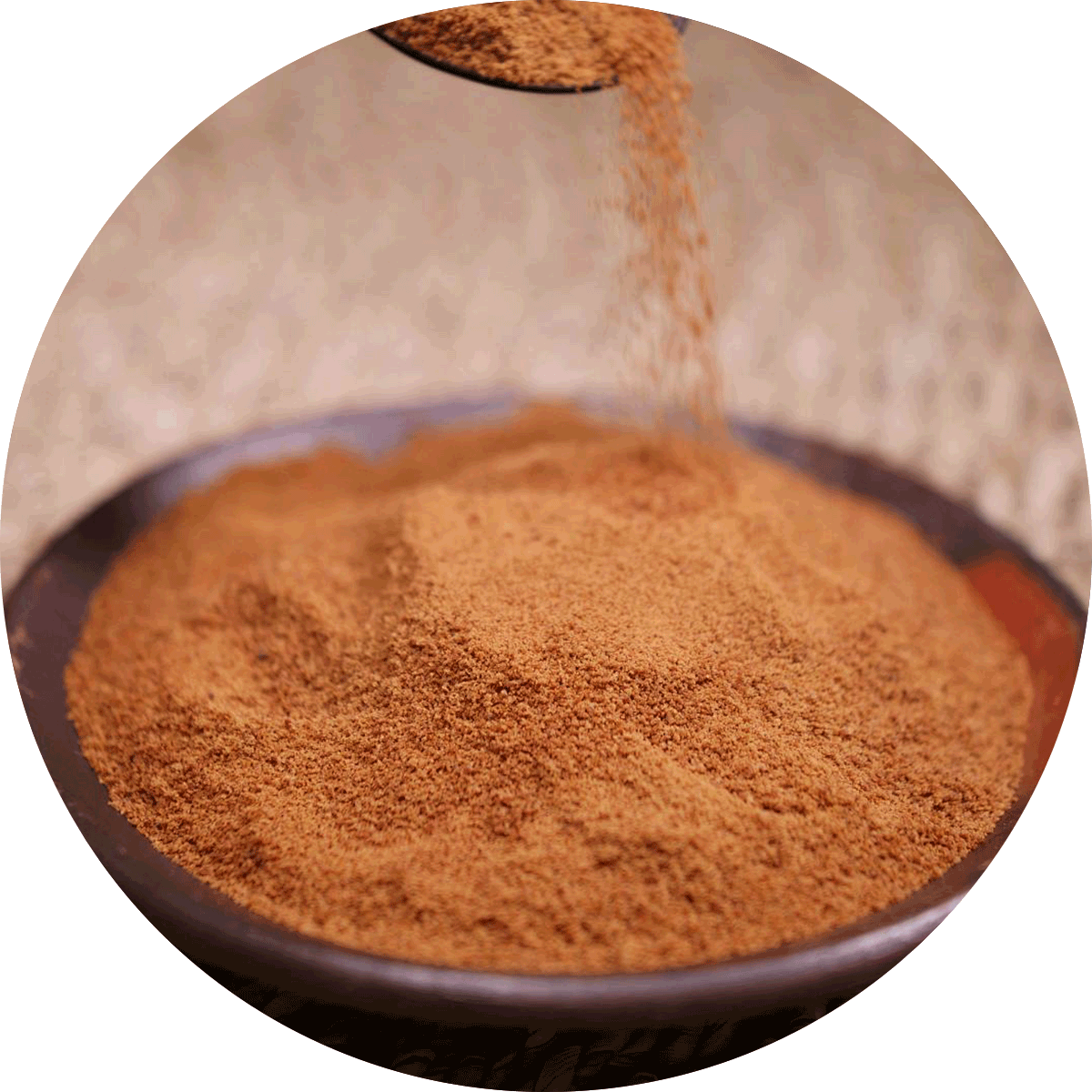 Prepared into powder