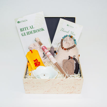 Rose incense gift set in box1