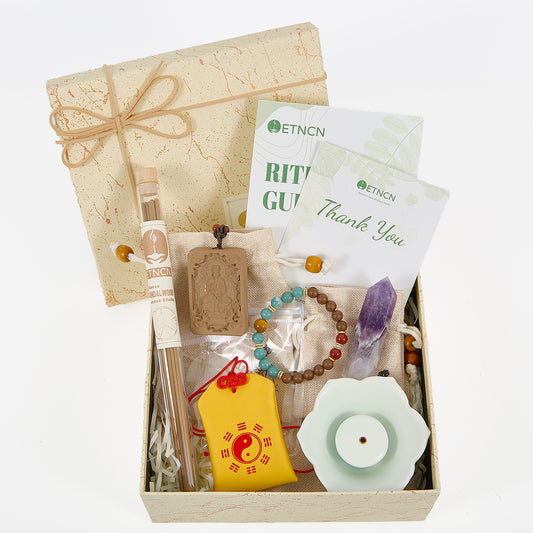 Sandalwood incense gift set in box2