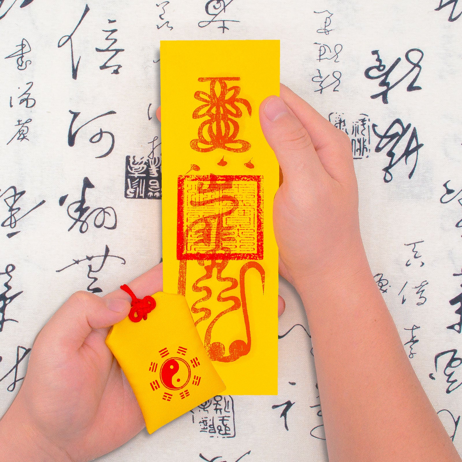 auspicious fu talisman with heavenly master seal 3