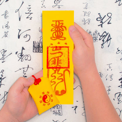 auspicious fu talisman with heavenly master seal 3
