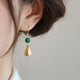 Auspicious Lotus Earrings for Women Chinese Style - ETNCN