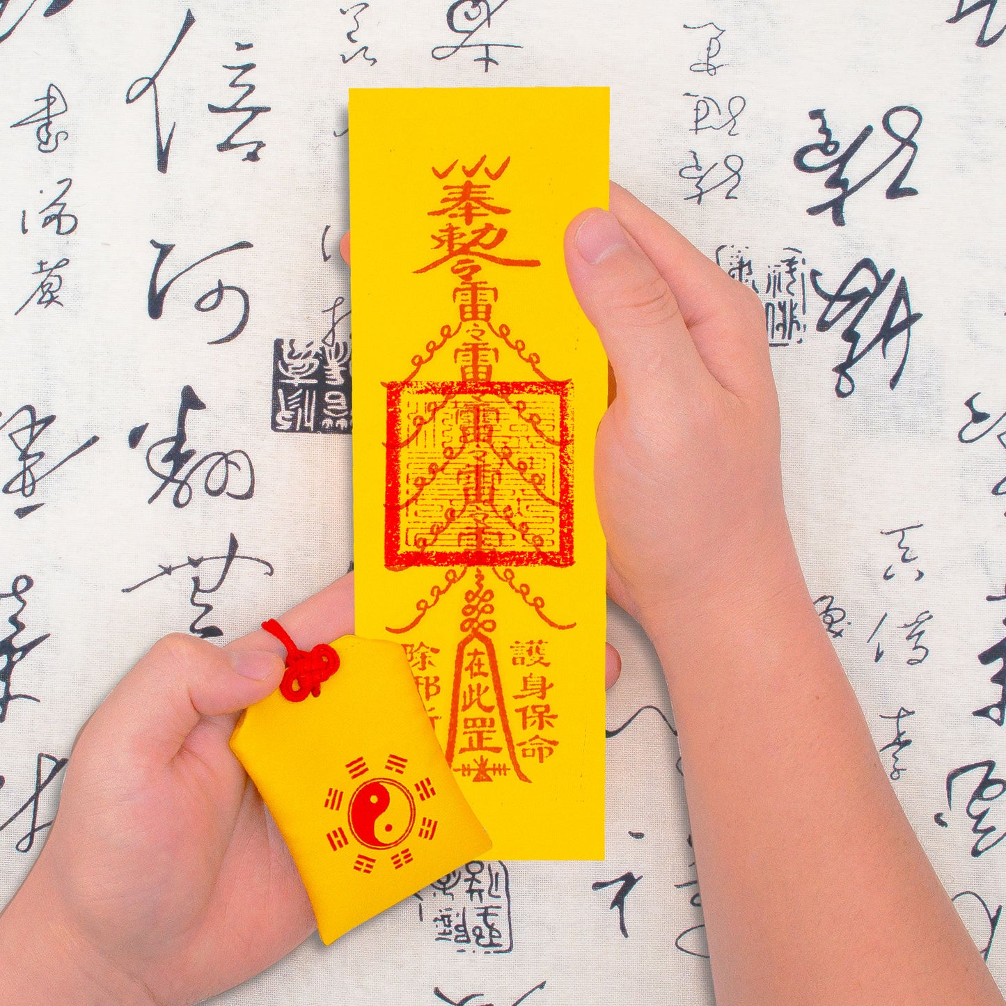 five thunder fu talisman with heavenly master seal 4