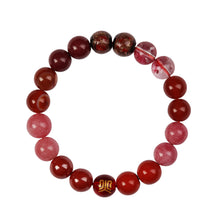 Load image into Gallery viewer, Protect Love and Escape Singlehood Five Elements Energy Bracelet---Fire Attribute - ETNCN
