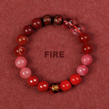 Load image into Gallery viewer, Protect Love and Escape Singlehood Five Elements Energy Bracelet---Fire Attribute - ETNCN
