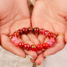 Load image into Gallery viewer, Protect Love and Escape Singlehood Five Elements Energy Bracelet---Fire Attribute - ETNCN
