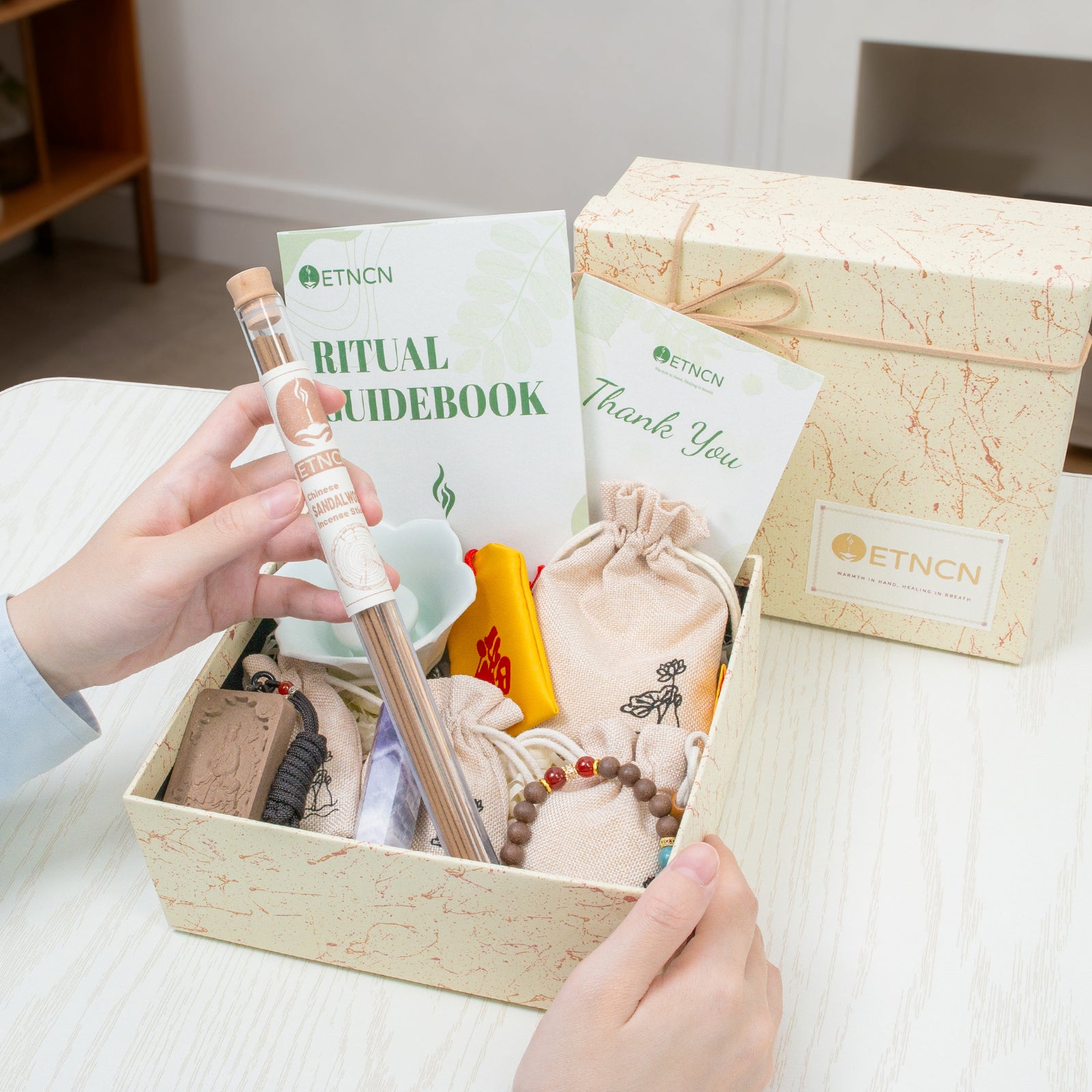 sandalwood incense gift boxes