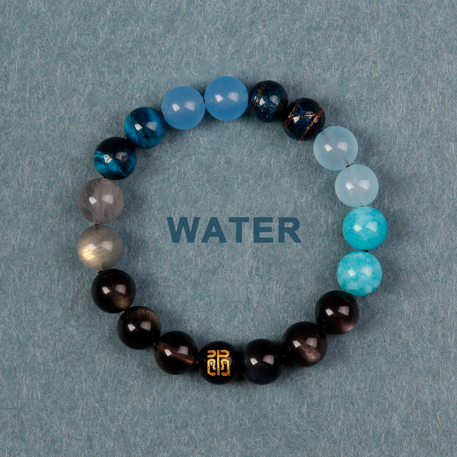 Promote Family Harmony Five Elements Energy Bracelet---Water Attribute - ETNCN