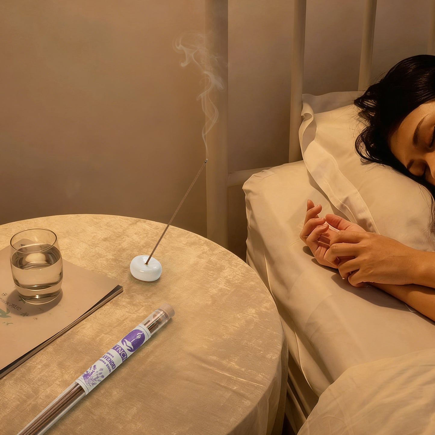 sleeping while burning incense