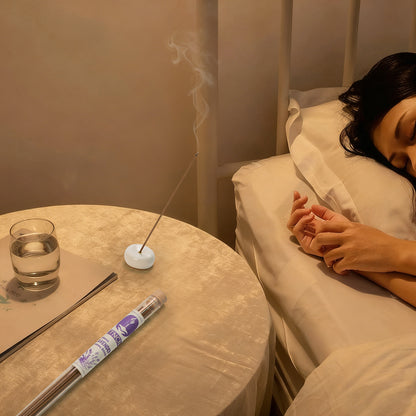 sleeping while burning incense