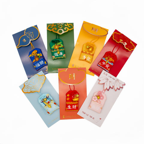 Traditional Chinese Auspicious Sachet to Ward off Evil and Bring Peace - ETNCN