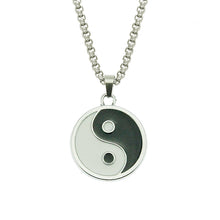 Load image into Gallery viewer, Replenishing Vitality Metal Taoist Yin Yang Energy Necklace - ETNCN
