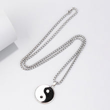 Load image into Gallery viewer, Replenishing Vitality Metal Taoist Yin Yang Energy Necklace - ETNCN
